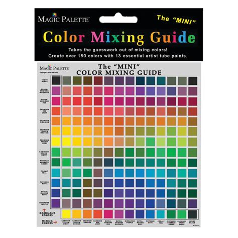 Unlocking the Magic of Color Mixing with the Magic Palette Color Mixing Guide